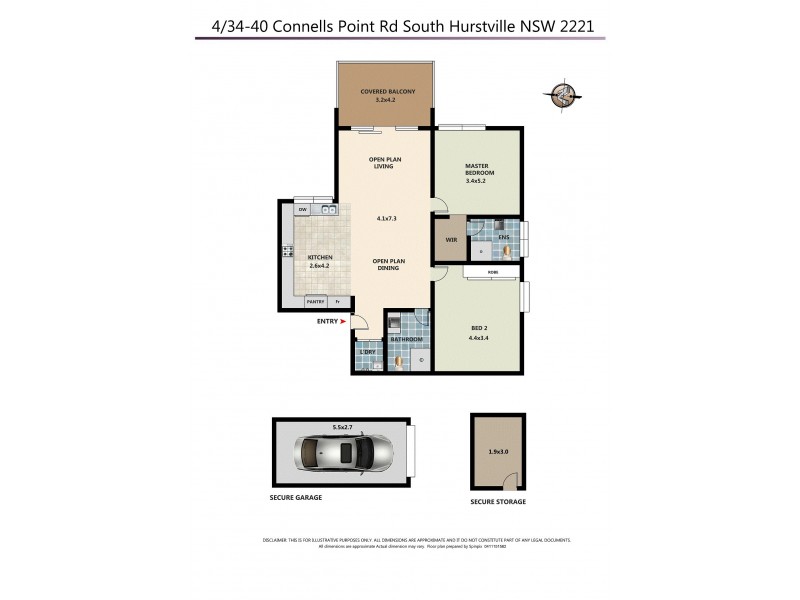 4/34-38 Connells Point Road, South Hurstville NSW 2221 Floorplan