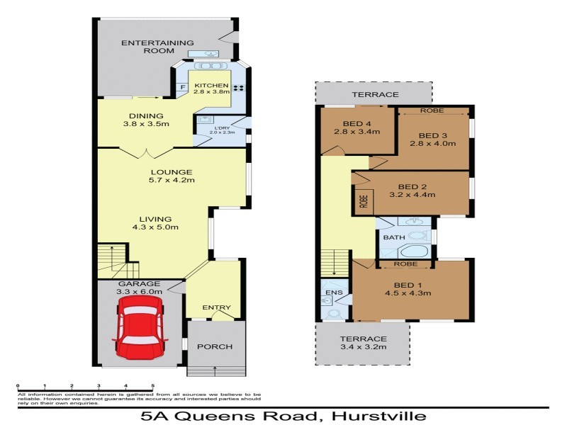 5A Queens Road, Hurstville NSW 2220 Floorplan
