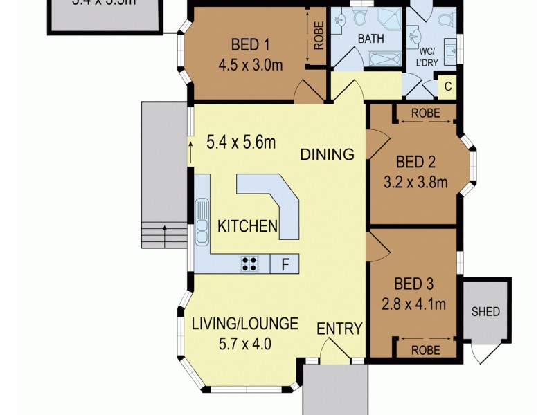 124a Millett Street, Hurstville NSW 2220 Floorplan