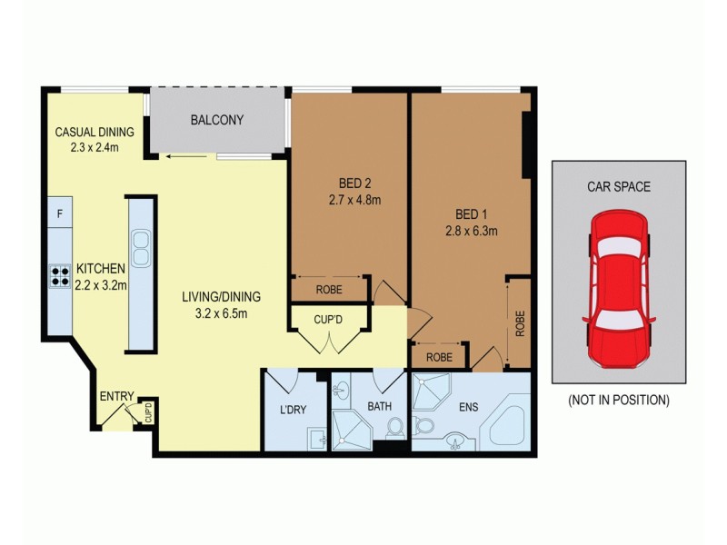 117/12-22 Dora Street, Hurstville NSW 2220 Floorplan