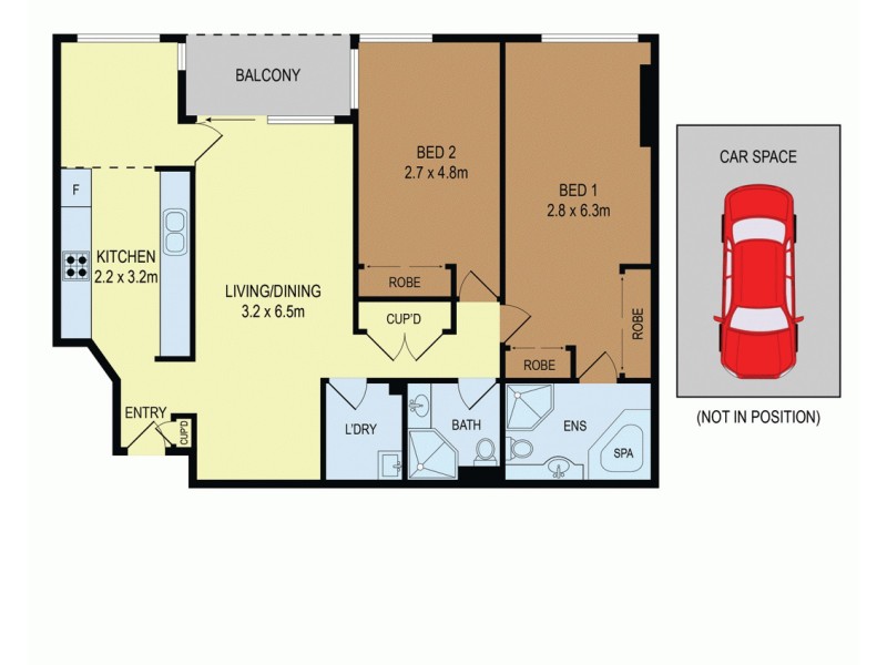 106/12-22  Dora Street, Hurstville NSW 2220 Floorplan