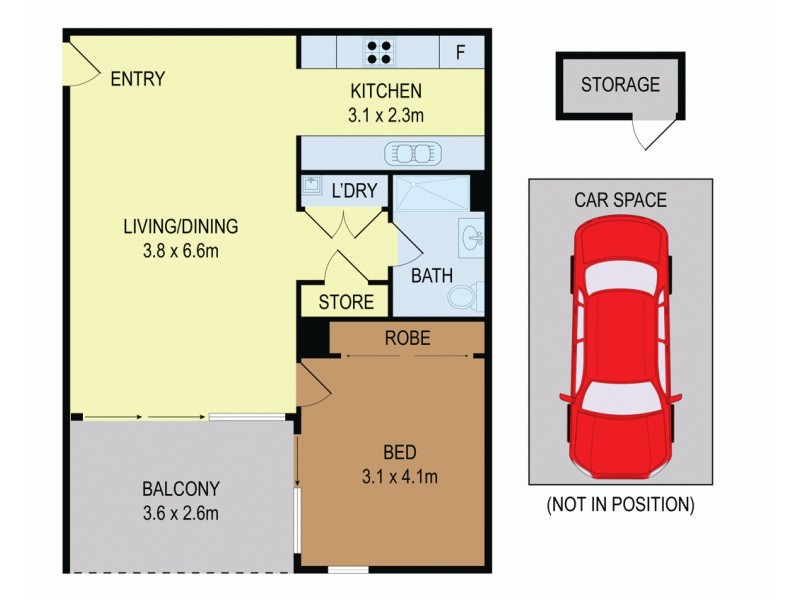 103/18 Woodville Street, Hurstville NSW 2220 Floorplan