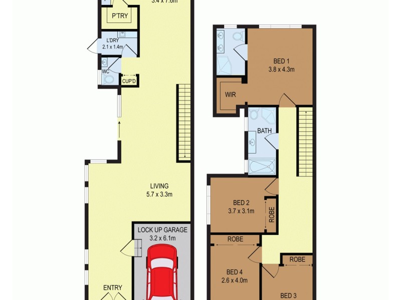 154a  Boundary Road, Peakhurst NSW 2210 Floorplan