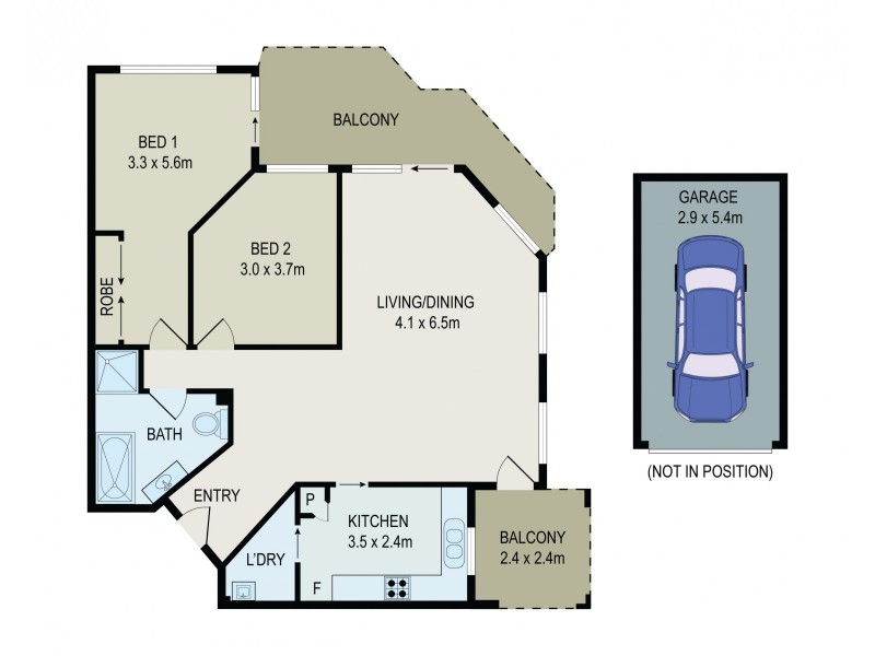 12b/8-12 Bond Street, Hurstville NSW 2220 Floorplan