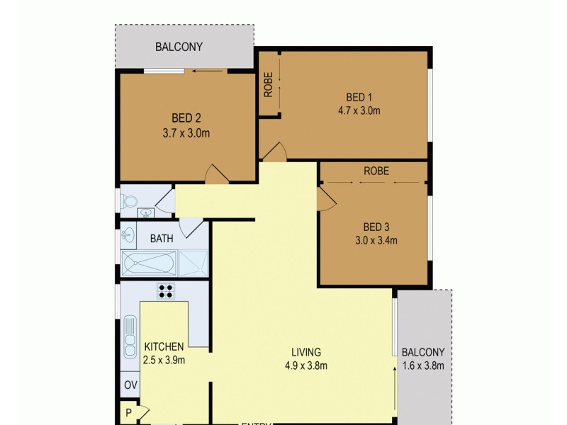 6/18 Kairawa Street, South Hurstville NSW 2221 Floorplan