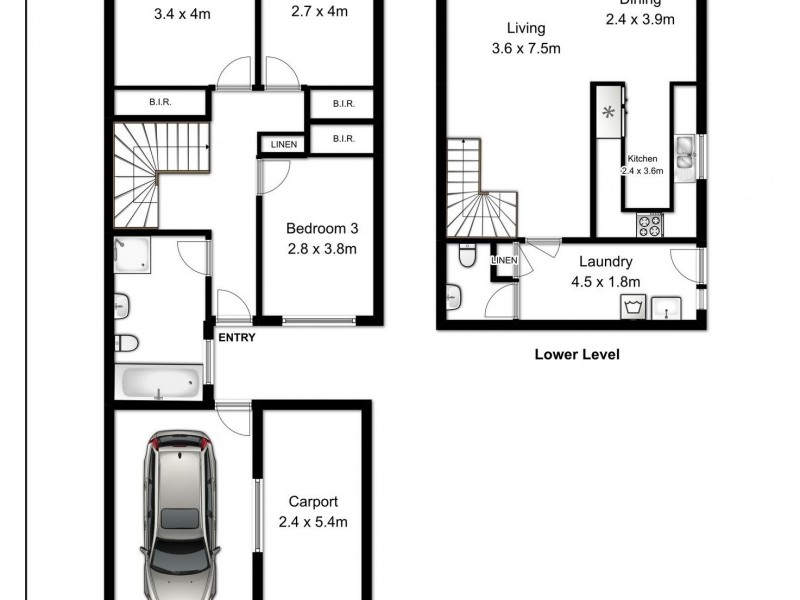 10B McLeod Street, Hurstville NSW 2220 Floorplan