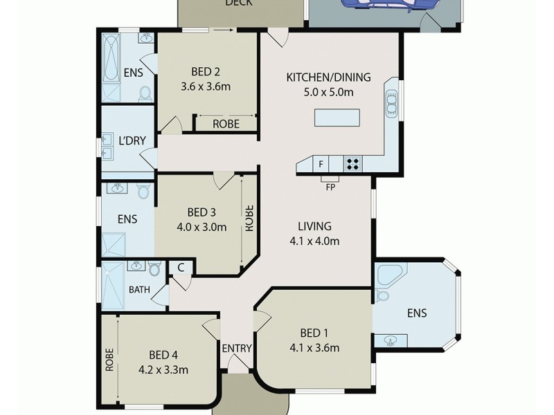 201 Croydon Road, Hurstville NSW 2220 Floorplan