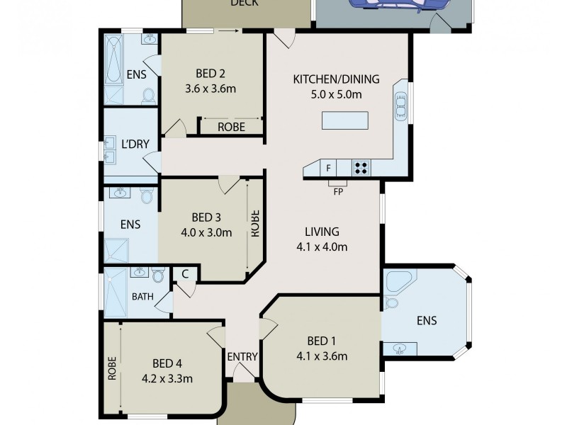 201 Croydon Road, Hurstville NSW 2220 Floorplan