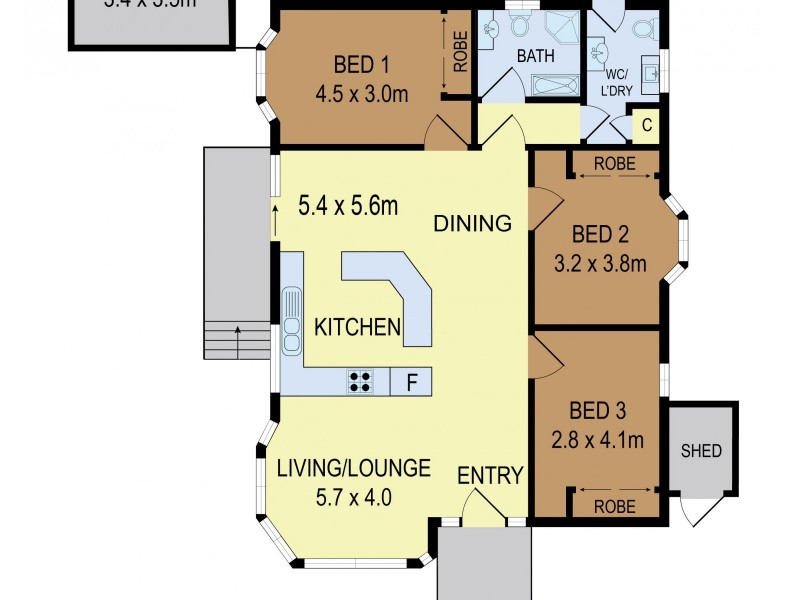 124A Millett Street, Hurstville NSW 2220 Floorplan