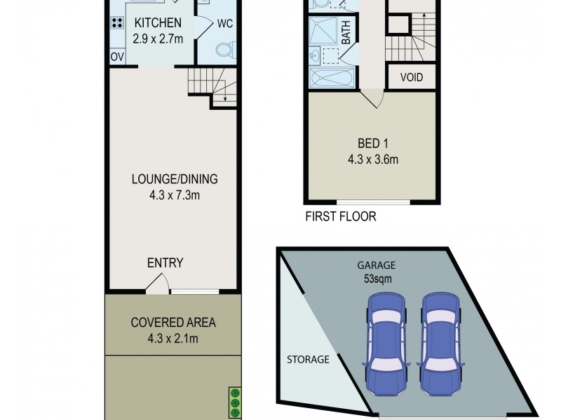 5/32 West Street, Hurstville NSW 2220 Floorplan