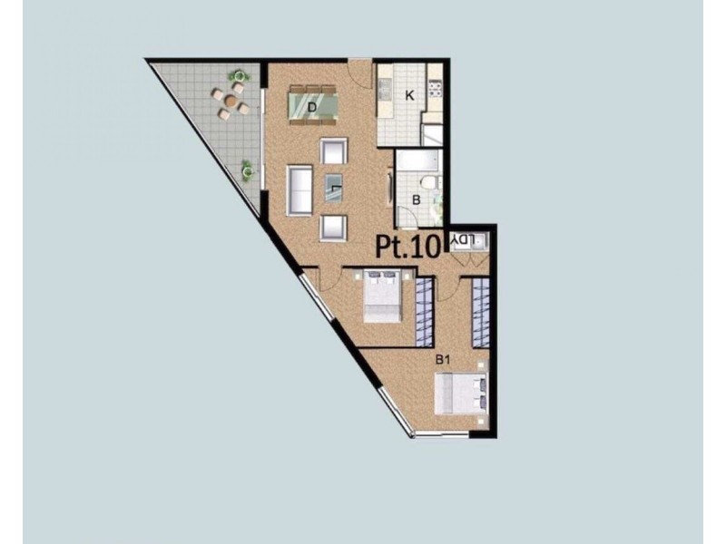 10/17-25 Kerrs Road, Lidcombe NSW 2141 Floorplan