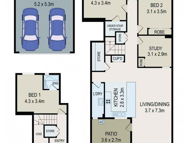 27/432-434 Railway Parade, Allawah NSW 2218 Floorplan