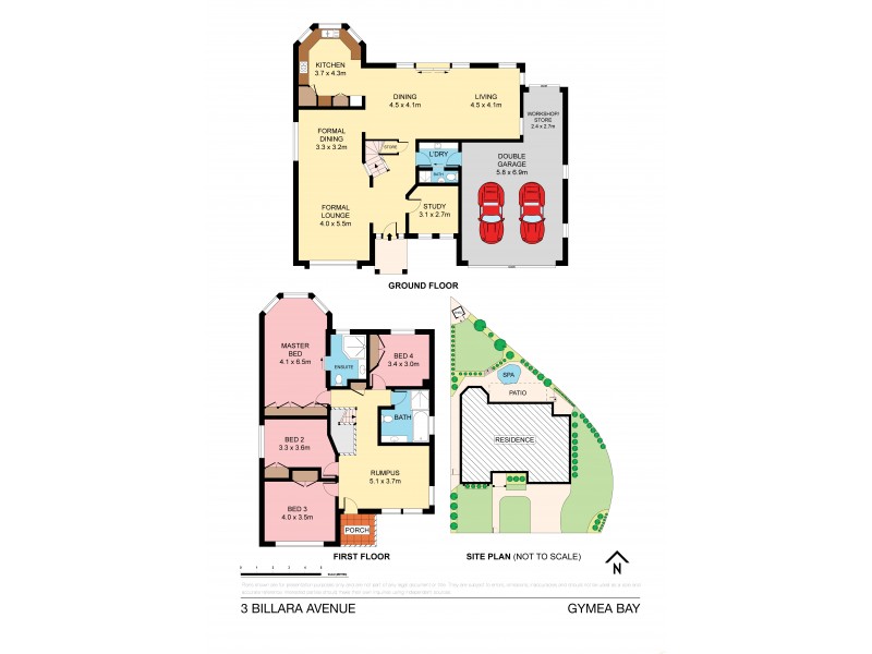 3 Billara Avenue, Gymea Bay NSW 2227 Floorplan