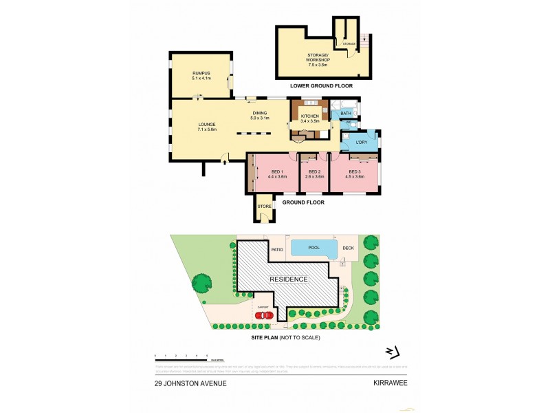 29 Johnston Avenue, Kirrawee NSW 2232 Floorplan