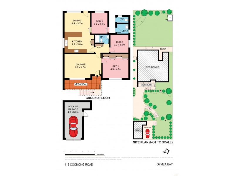 115 Coonong Road, Gymea Bay NSW 2227 Floorplan