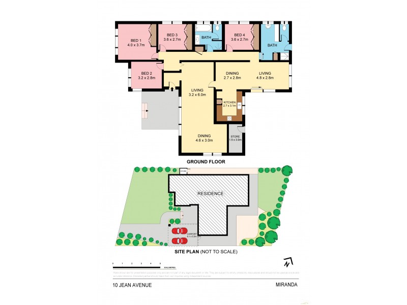 10 Jean Avenue, Miranda NSW 2228 Floorplan