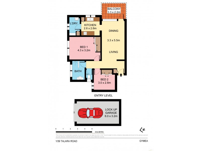 1/39-41 Talara Road, Gymea NSW 2227 Floorplan