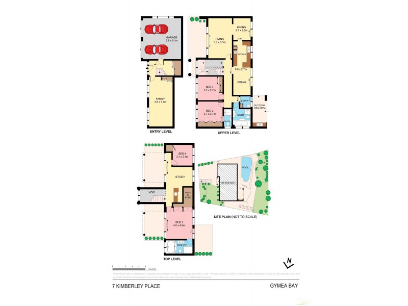 7 Kimberley Place, Gymea Bay NSW 2227 Floorplan