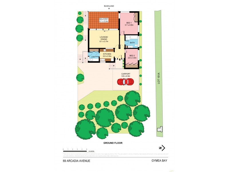 69 Arcadia Avenue, Gymea Bay NSW 2227 Floorplan