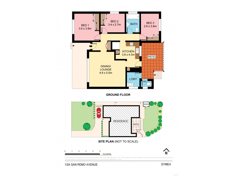 1/2a San Remo Ave, Gymea NSW 2227 Floorplan