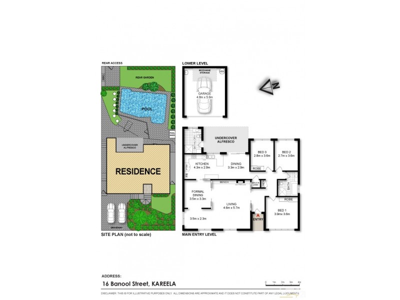 16 Banool Street, Kareela NSW 2232 Floorplan
