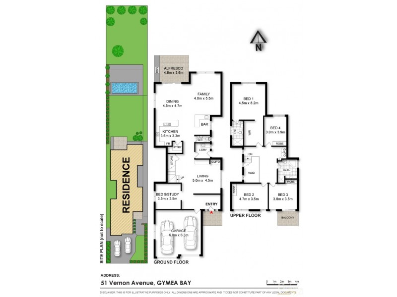 51 Vernon Avenue, Gymea Bay NSW 2227 Floorplan