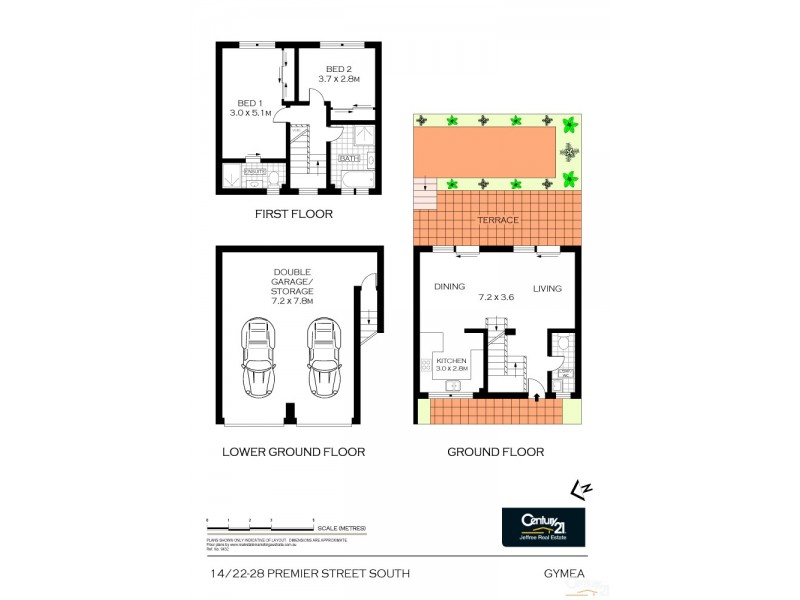 14/22 Premier Street, Gymea NSW 2227 Floorplan