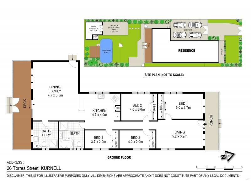 26 Torres Street, Kurnell NSW 2231 Floorplan