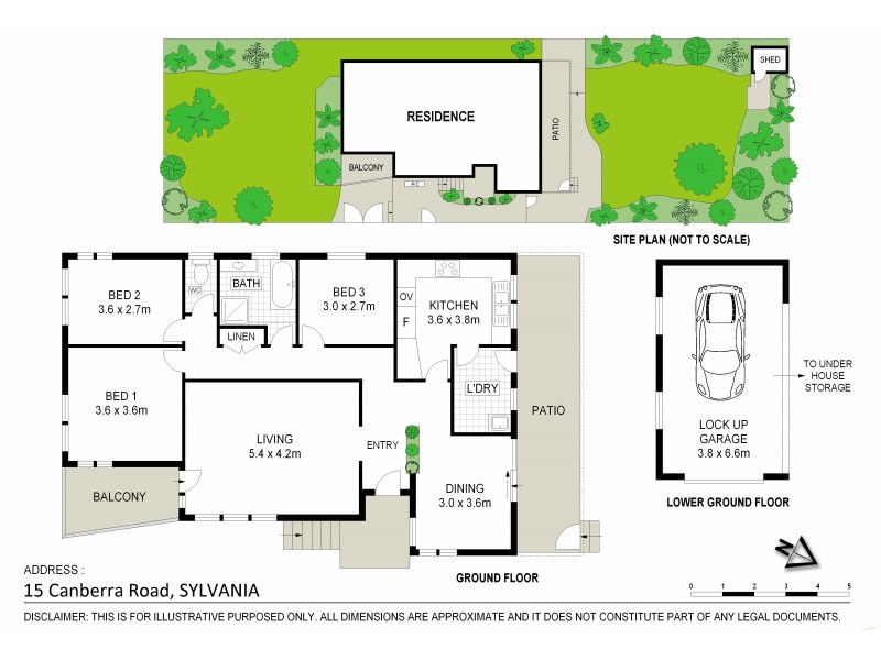 15 Canberra Road, Sylvania NSW 2224 Floorplan