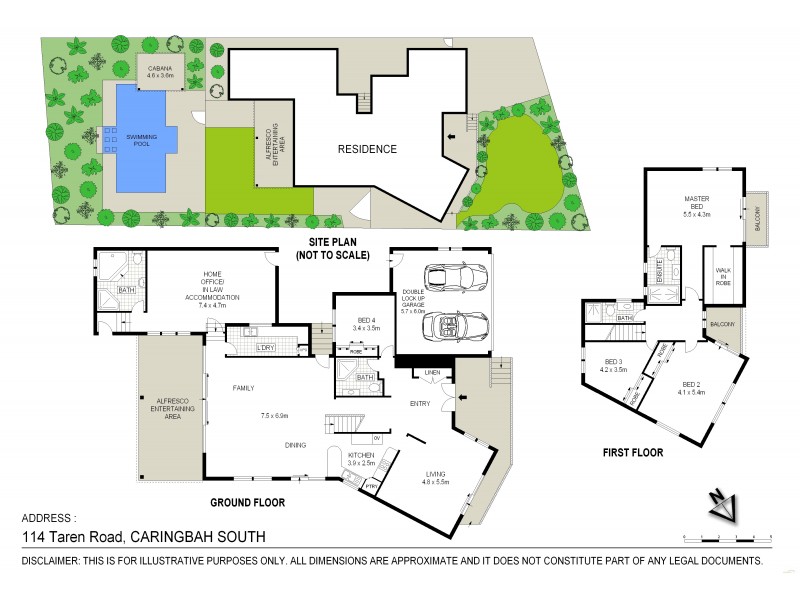 114 Taren Road, Caringbah South NSW 2229 Floorplan
