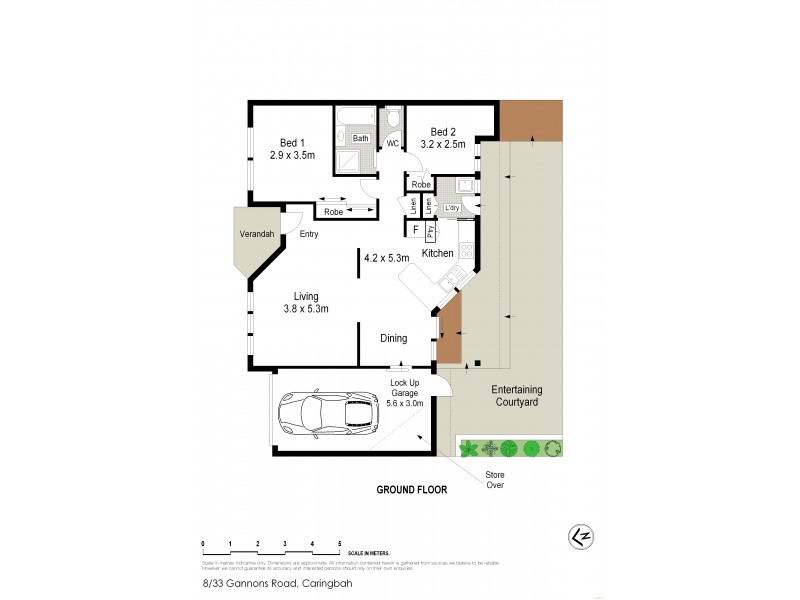 8/33-37 Gannons Road, Caringbah NSW 2229 Floorplan
