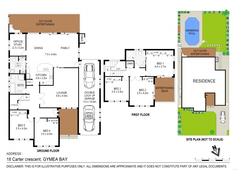 18 Carter Crescent, Gymea Bay NSW 2227 Floorplan
