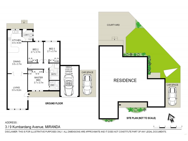 3/9 Kumbardang Avenue, Miranda NSW 2228 Floorplan