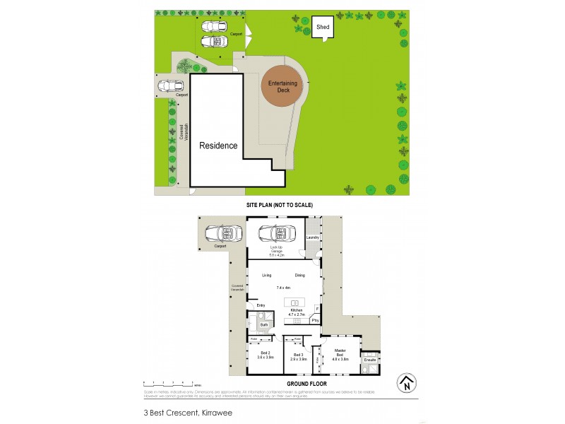 3 Best Crescent, Kirrawee NSW 2232 Floorplan