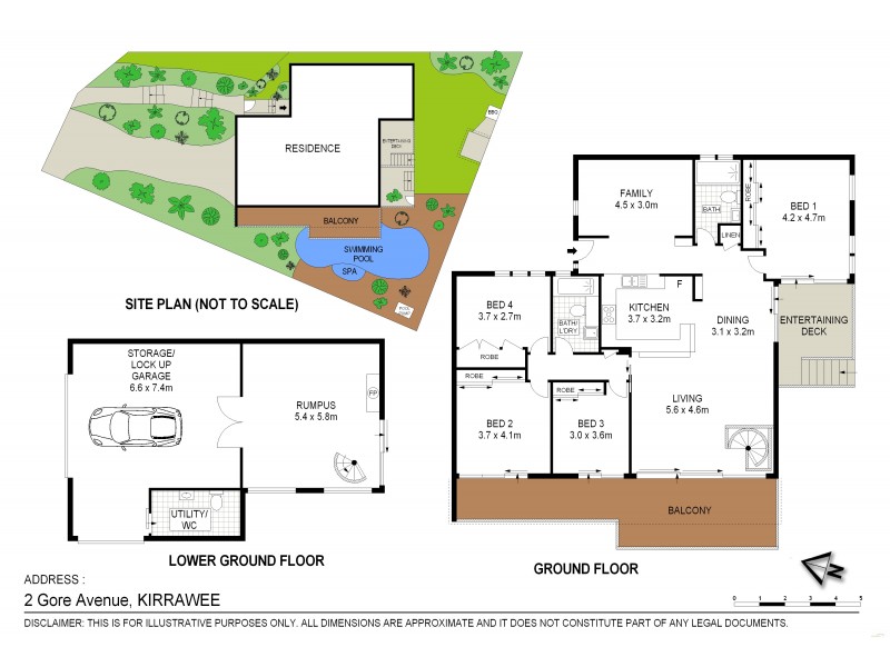 2 Gore Avenue, Kirrawee NSW 2232 Floorplan