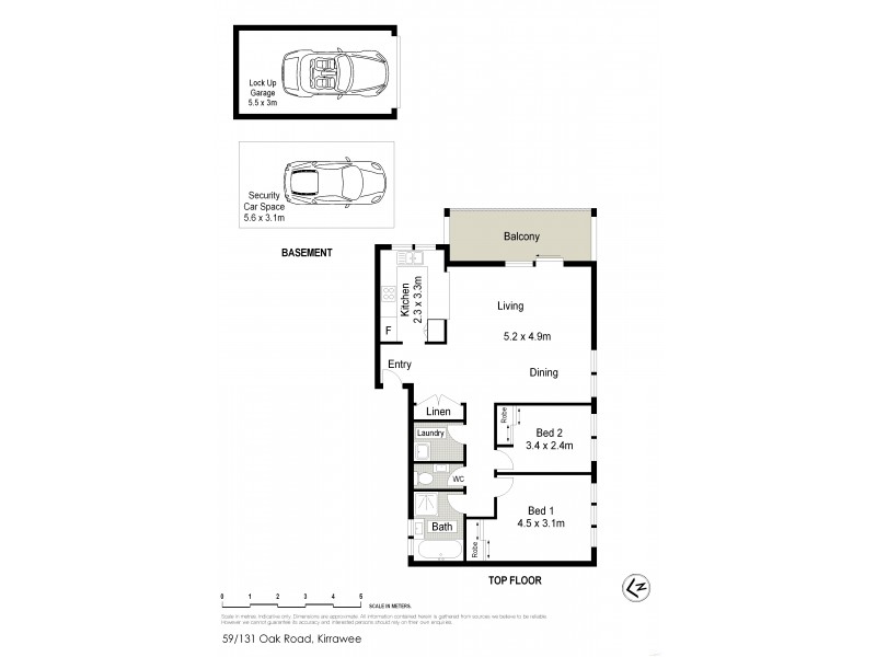 59/131 Oak Road, Kirrawee NSW 2232 Floorplan