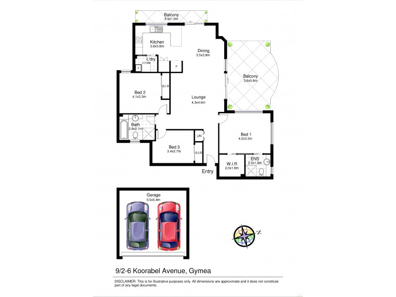 9/2-6 Koorabel Avenue, Gymea NSW 2227 Floorplan