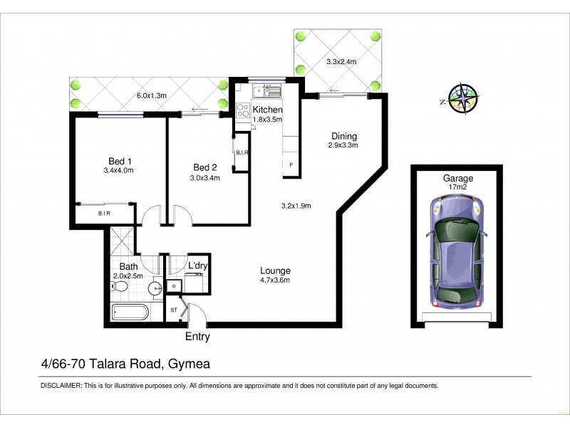 4/66-70 Talara Road, Gymea NSW 2227 Floorplan