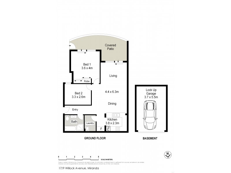 17/9-15  Willock Avenue, Miranda NSW 2228 Floorplan