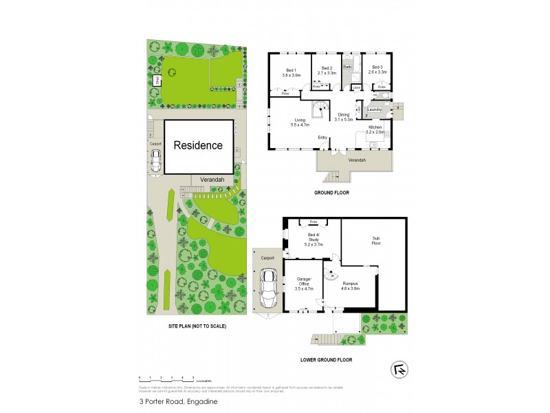 3 Porter Road, Engadine NSW 2233 Floorplan