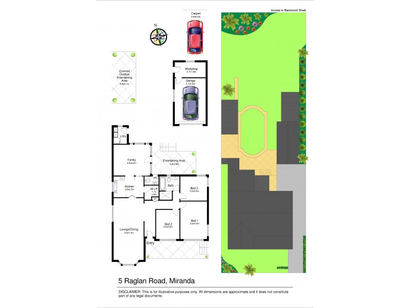 5 Raglan Road, Miranda NSW 2228 Floorplan