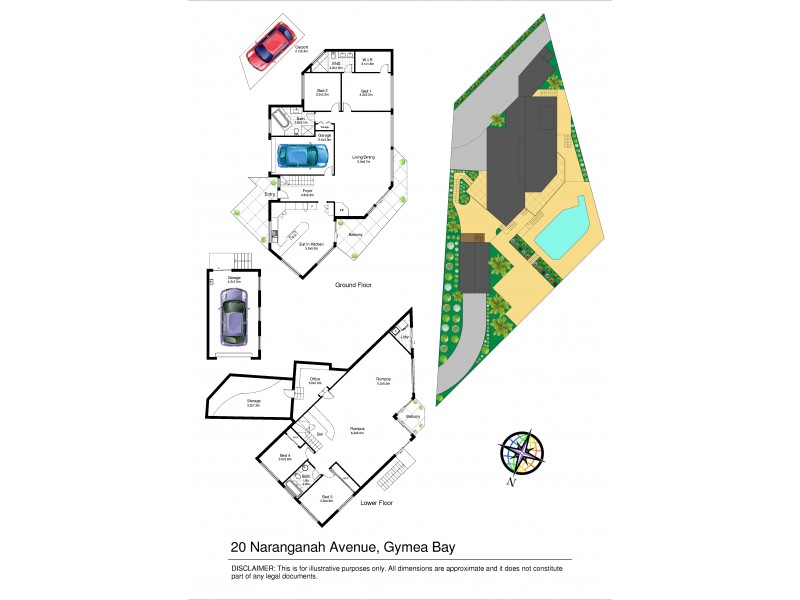 20 Naranganah Avenue, Gymea Bay NSW 2227 Floorplan