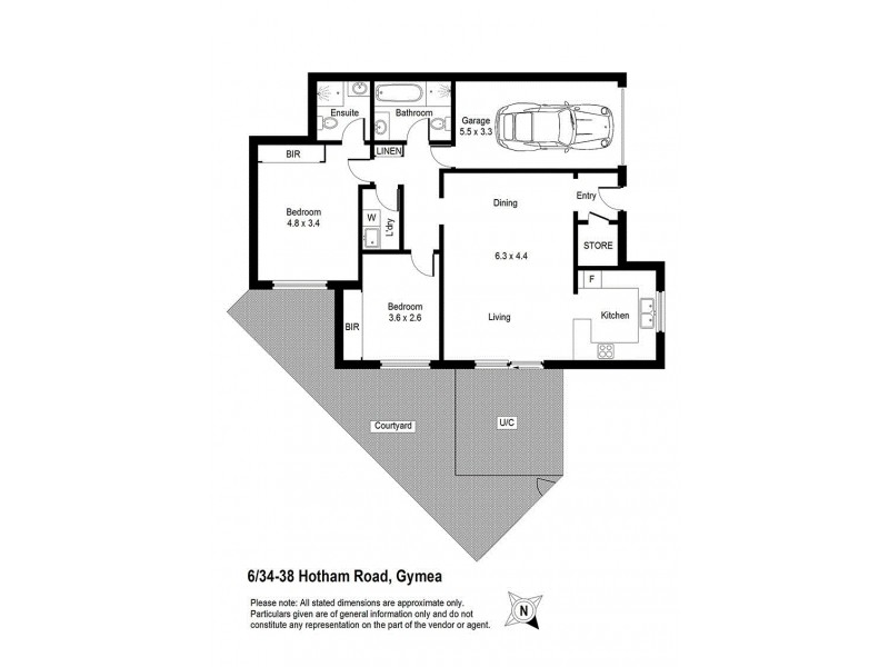 6/34-38 Hotham Road, Gymea NSW 2227 Floorplan