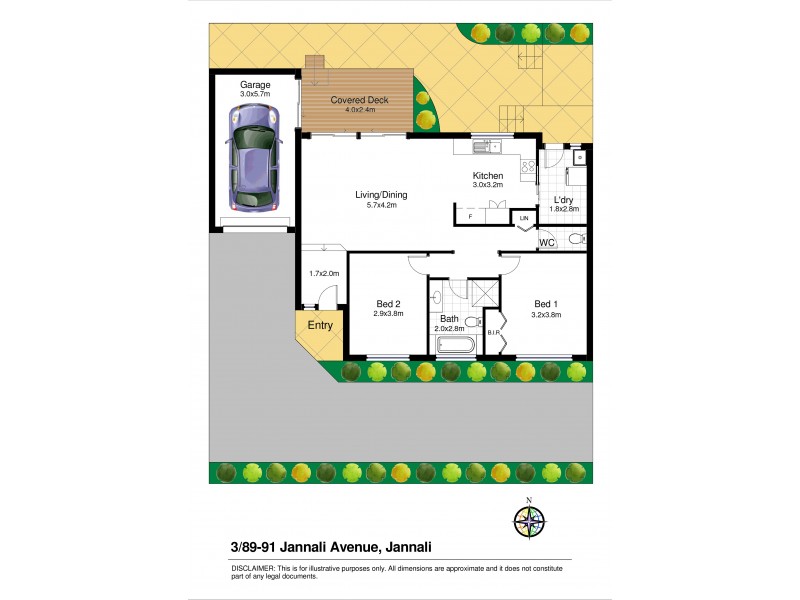 3/89-91 Jannali Avenue, Jannali NSW 2226 Floorplan