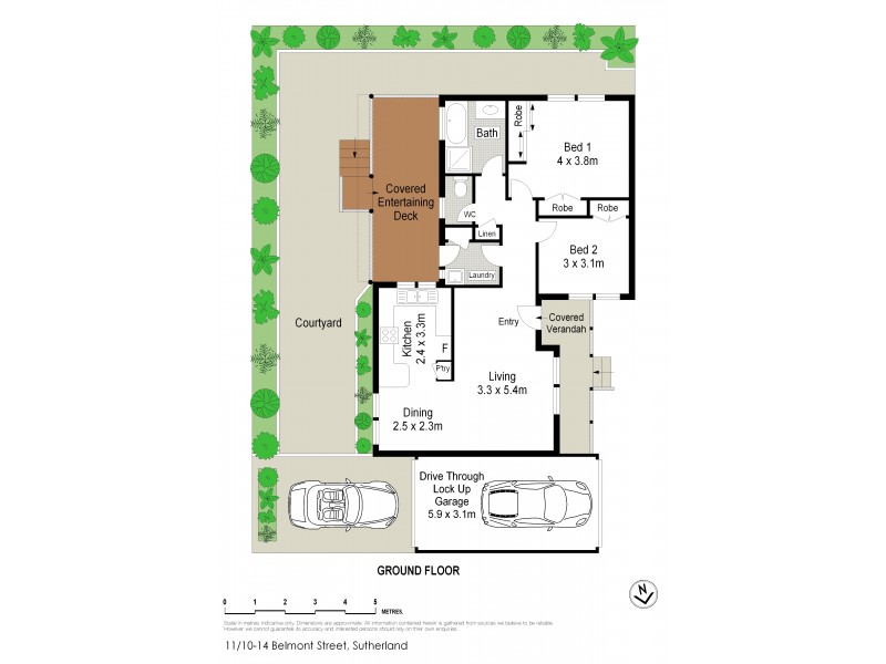 11/10-14 Belmont Street, Sutherland NSW 2232 Floorplan