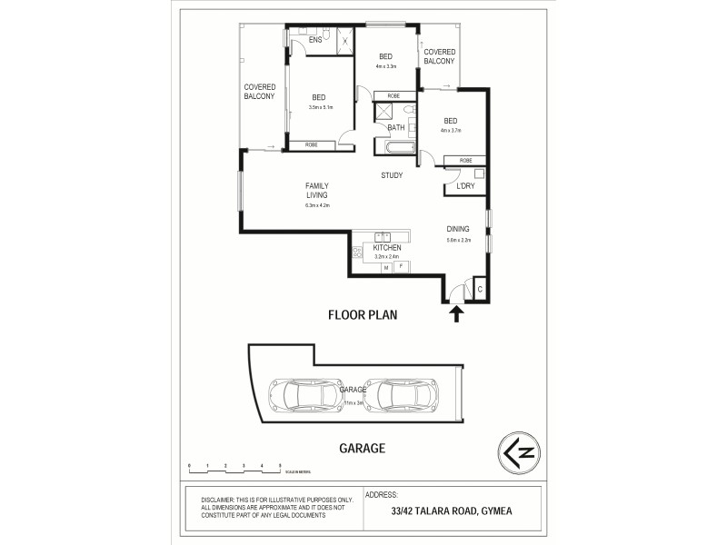 33/42 Talara Road, Gymea NSW 2227 Floorplan