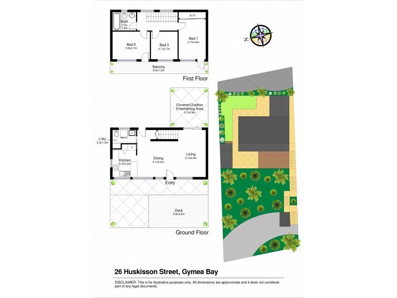 26  Huskisson Street, Gymea Bay NSW 2227 Floorplan