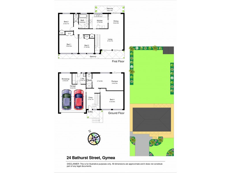 24 Bathurst Street, Gymea NSW 2227 Floorplan