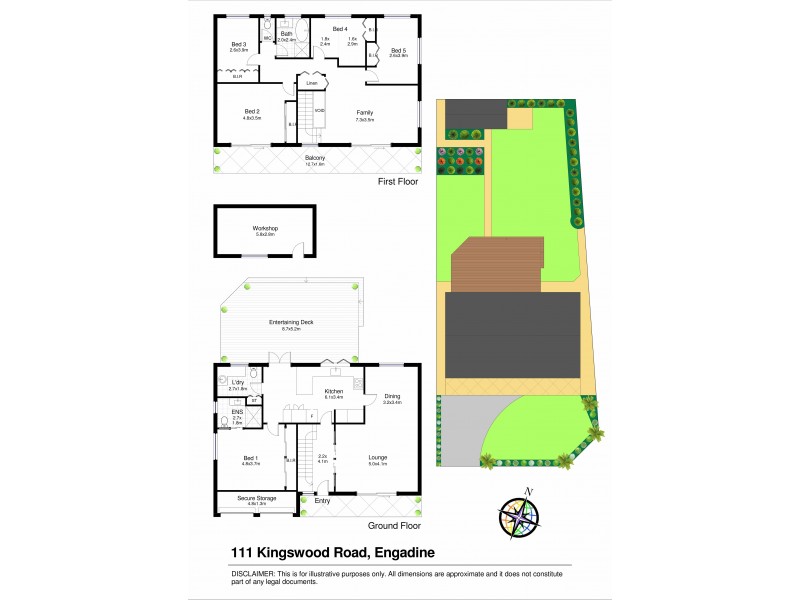 111 Kingswood Road, Engadine NSW 2233 Floorplan