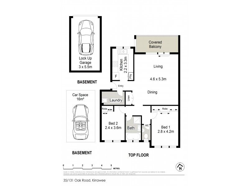 35/131-139 Oak Road, Kirrawee NSW 2232 Floorplan
